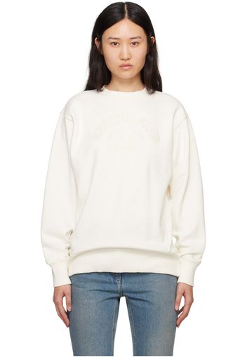 Givenchy Off-White Embroidered Sweatshirt