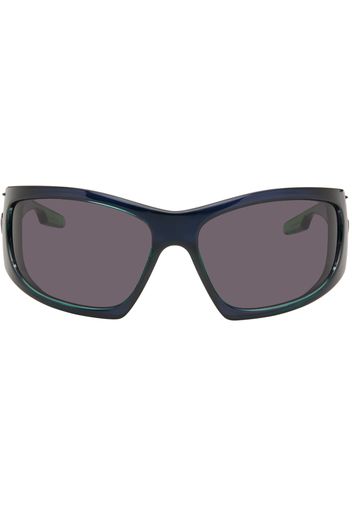 Givenchy Green & Blue Giv Cut Sunglasses