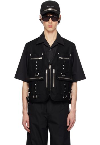 Givenchy Black Multipocket Vest