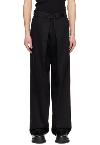 Givenchy Black Extra Wide Trousers