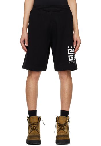 Givenchy Black Drawstring Shorts