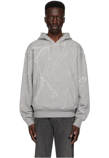 Givenchy Gray Graphic Hoodie