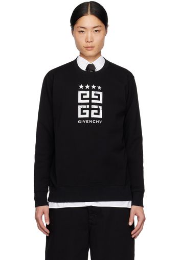 Givenchy Black 4G Stars Sweatshirt