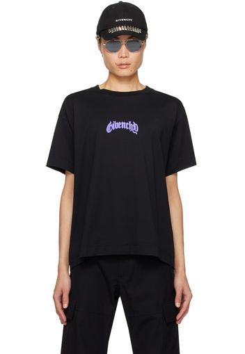 Givenchy Black Bonded T-Shirt