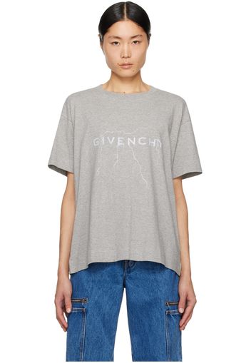 Givenchy Gray Boxy T-Shirt