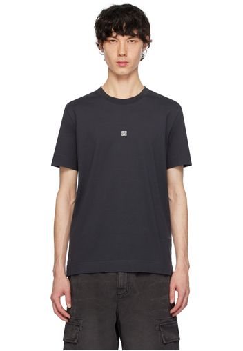 Givenchy Gray Embroidered T-Shirt