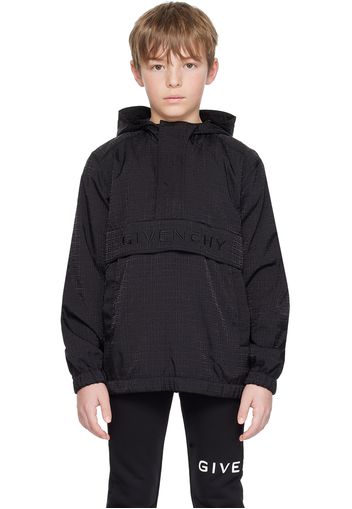 Givenchy Kids Black Printed Jacket