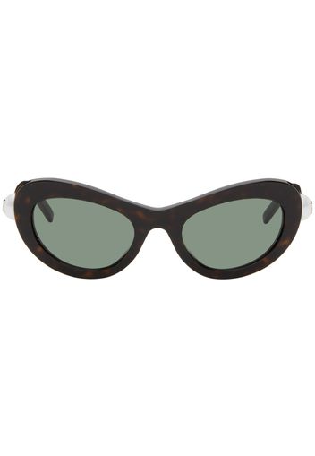 Givenchy Brown 4G Pearl Sunglasses