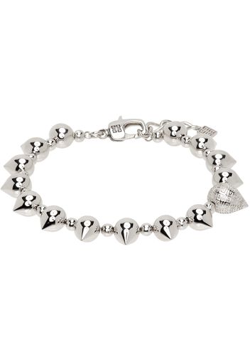 Givenchy Silver G Stud Mini Bracelet