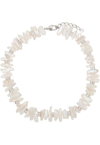 Givenchy White Faux-Pearl Necklace