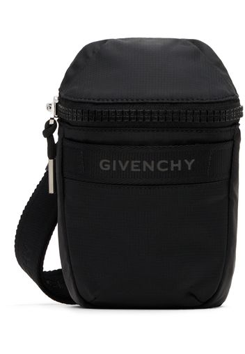 Givenchy Black G-Trek Phone Pouch