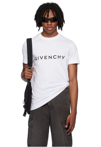 Givenchy White Archetype T-Shirt