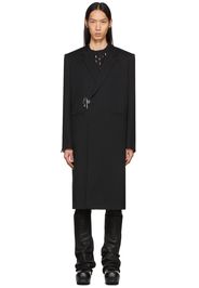 Givenchy Black Padlock Coat