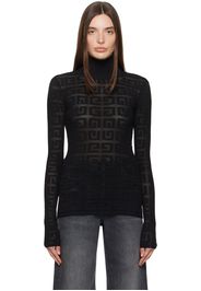 Givenchy Black 4G Turtleneck