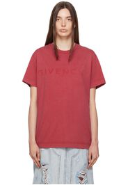 Givenchy Red Printed T-Shirt