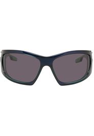 Givenchy Green & Blue Giv Cut Sunglasses