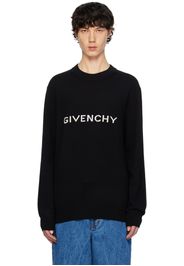 Givenchy Black Jacquard Sweater