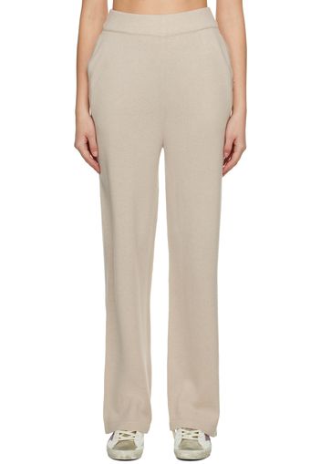 Golden Goose Beige Patch Lounge Pants