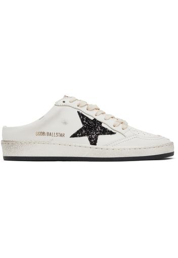 Golden Goose White Ball Star Sabot Sneakers