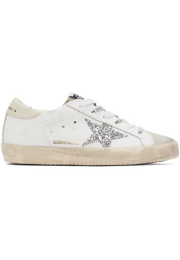 Golden Goose SSENSE Exclusive White Super-Star Sneakers