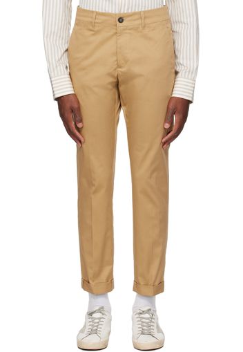 Golden Goose Beige Straight Trousers