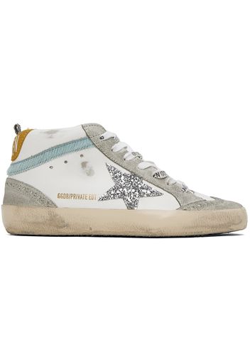 Golden Goose SSENSE Exclusive Off-White Mid Star Sneakers