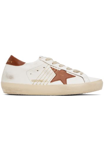 Golden Goose SSENSE Exclusive White Super-Star Sneakers