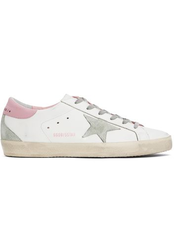 Golden Goose White Super-Star Sneakers