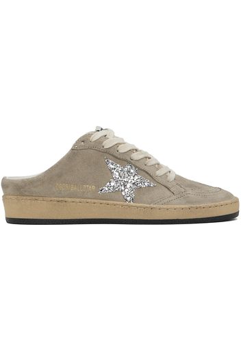 Golden Goose Taupe Ball Stay Sabot Sneakers