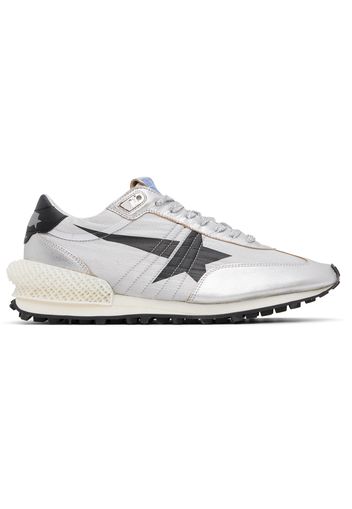 Golden Goose Silver Marathon Sneakers