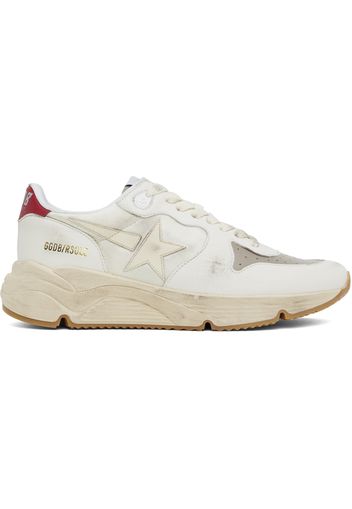 Golden Goose White Running Sole Sneakers