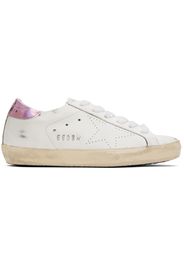 Golden Goose SSENSE Exclusive White Super-Star Sneakers