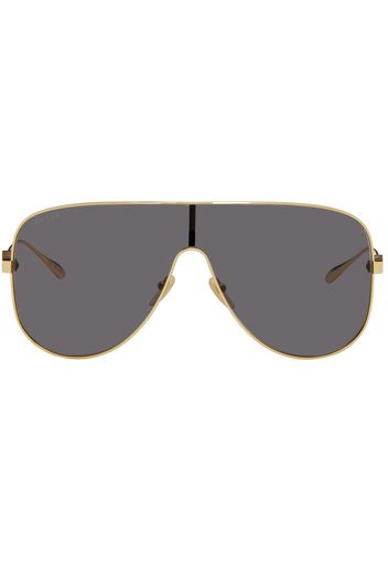 Gucci Gold Mask Sunglasses