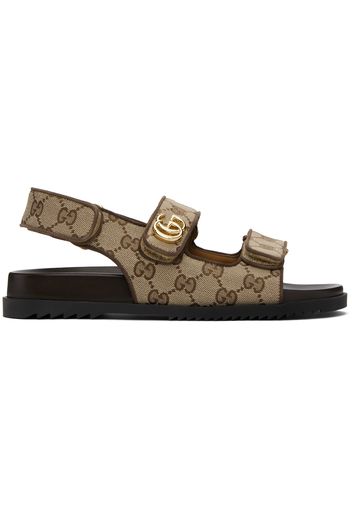 Gucci Beige Double G Sandals