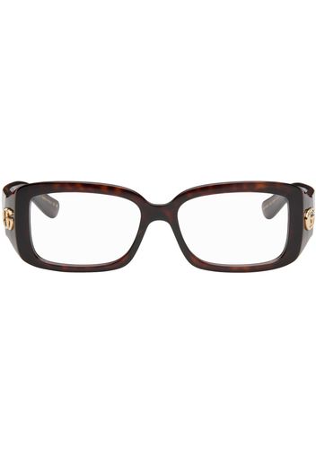 Gucci Tortoiseshell Square Glasses