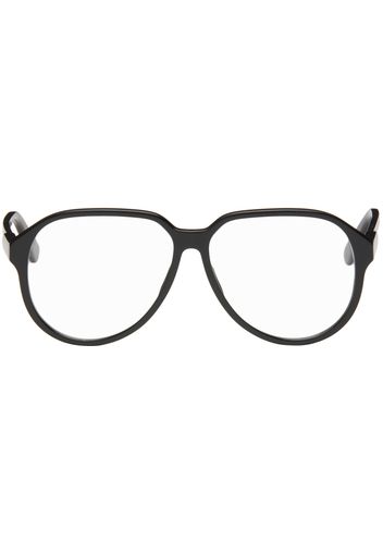 Gucci Black Aviator Glasses