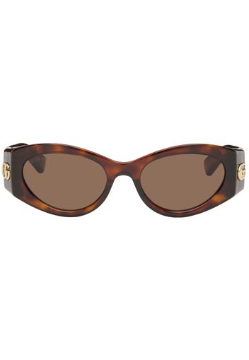 Gucci Tortoiseshell Cat-Eye Sunglasses