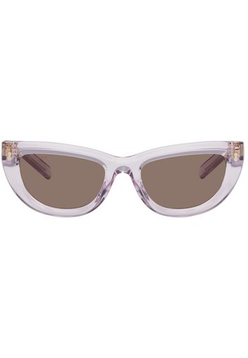 Gucci Purple Cat-Eye Sunglasses