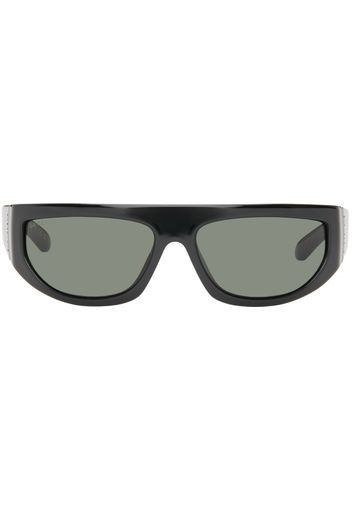 Gucci Black Wrapped Sunglasses