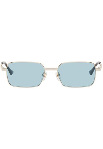 Gucci Gold Rectangular Sunglasses