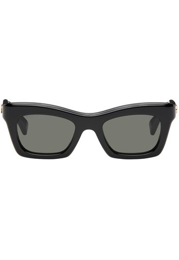 Gucci Black Rectangular Sunglasses