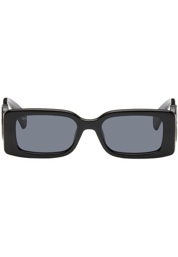 Gucci Black Rectangle Sunglasses