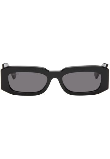 Gucci Black Rectangular Sunglasses