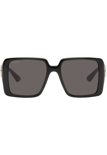 Gucci Black Square Frame Sunglasses