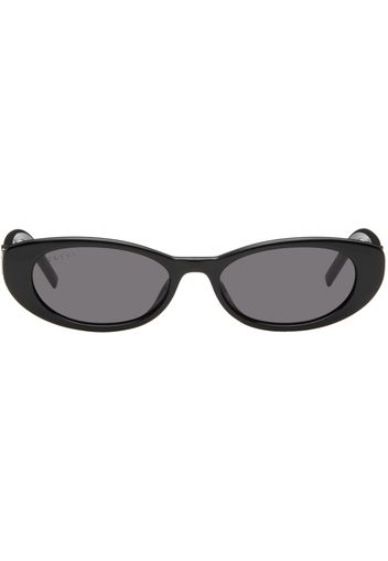 Gucci Black G String Cat Eye Sunglasses