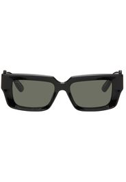 Gucci Black Rectangular Sunglasses