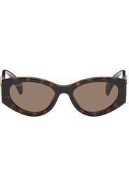 Gucci Brown Cat-Eye Frame Sunglasses