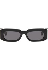 Gucci Black Rectangular Sunglasses