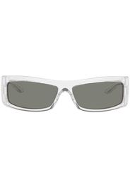 Gucci Transparent Rectangular Sunglasses