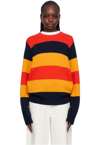 Guest in Residence Multicolor Striped Sweater